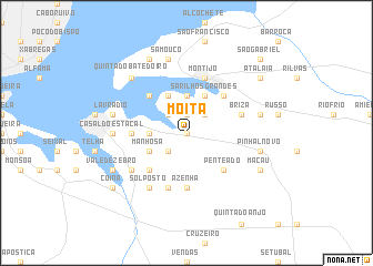 map of Moita
