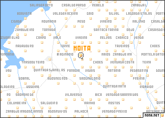 map of Moita