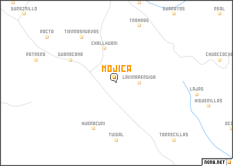 map of Mojica
