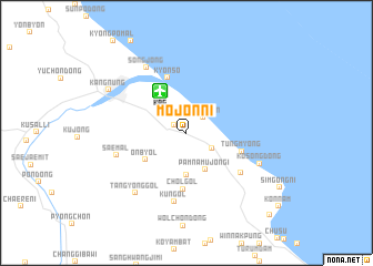 map of Mojŏn-ni