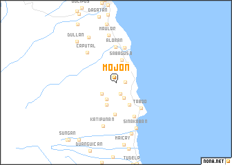 map of Mojon