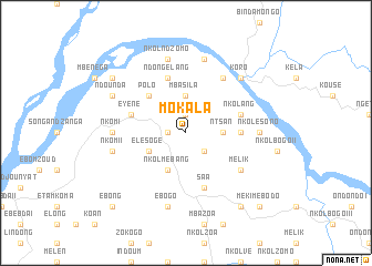 map of Mokala