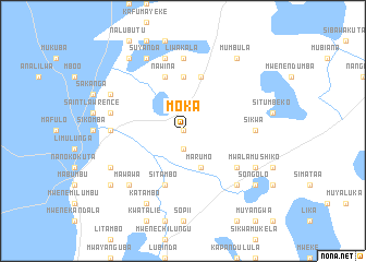 map of Moka