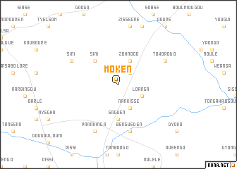 map of Moken