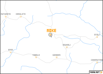 map of Moke