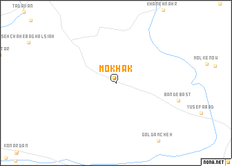 map of Mokhak