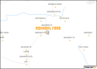 map of Mokhovlyane