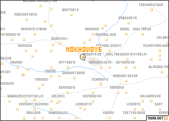 map of Mokhovoye