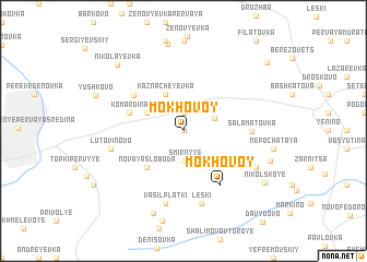 map of Mokhovoy
