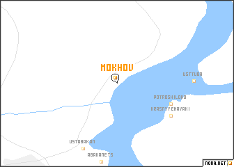 map of Mokhov