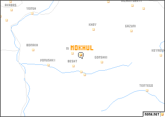 map of Mokhul