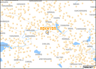 map of Mokhyŏn