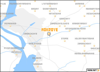 map of Mokroye