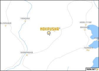 map of Mokrusha