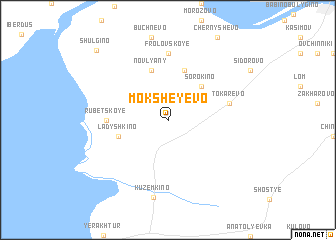 map of Moksheyevo