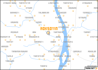 map of Moksoyin