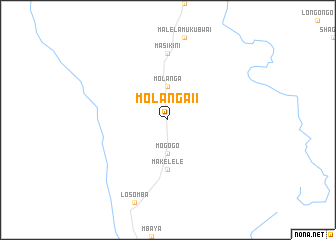 map of Molanga II