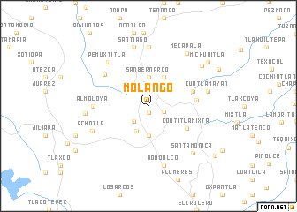 map of Molango