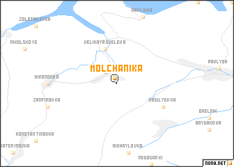 map of Molchanika