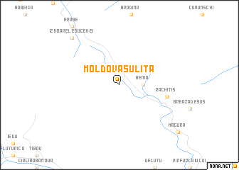 map of Moldova Suliţa