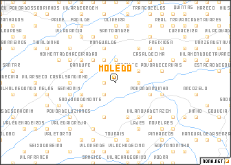 map of Moledo