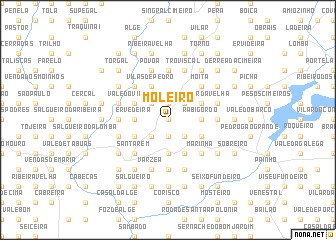 map of Moleiro