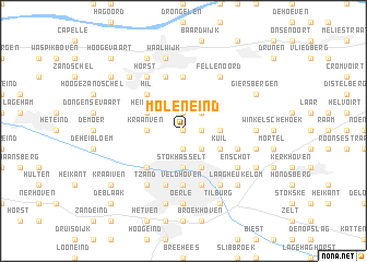 map of Moleneind