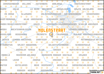 map of Molenstraat