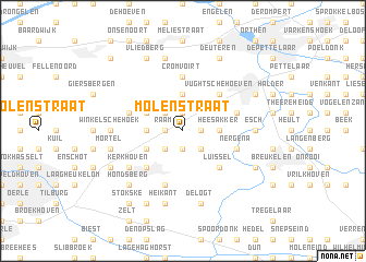 map of Molenstraat