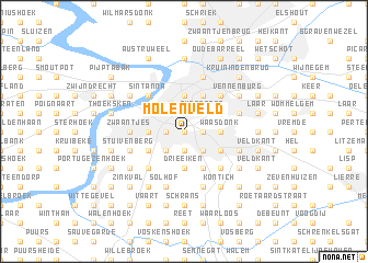 map of Molenveld