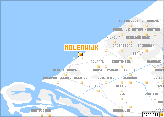 map of Molenwijk