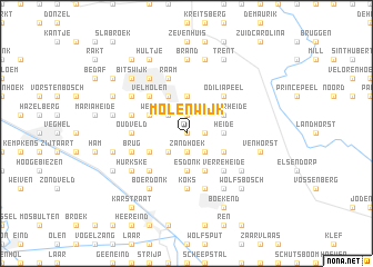 map of Molenwijk