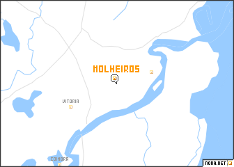 map of Molheiros