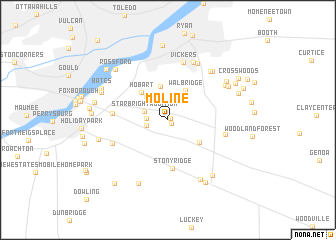 map of Moline
