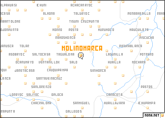 map of Molinomarca