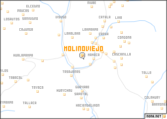 map of Molino Viejo