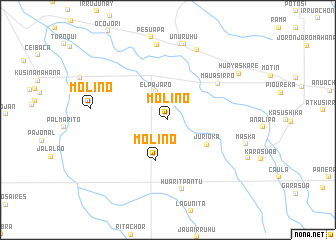 map of Molino