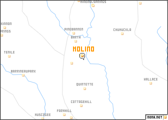 map of Molino