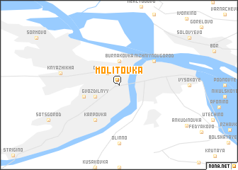 map of Molitovka