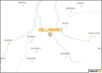 map of Mollaahmet