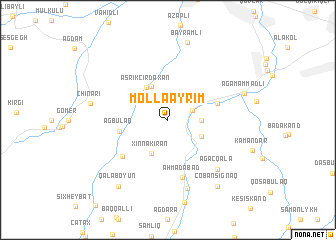 map of Mollaayrım