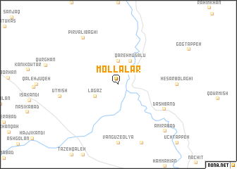 map of Mollālar