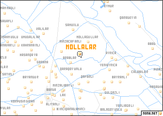 map of Mollalar
