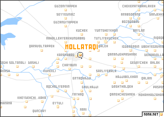 map of Mollā Taqī
