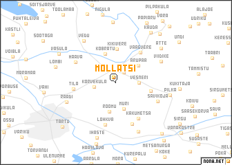 map of Möllatsi