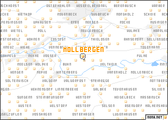 map of Möllbergen