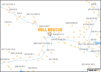 map of Möllbrücke
