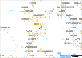 map of Molledo