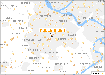 map of Mollenauer