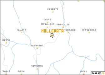 map of Molle Pata